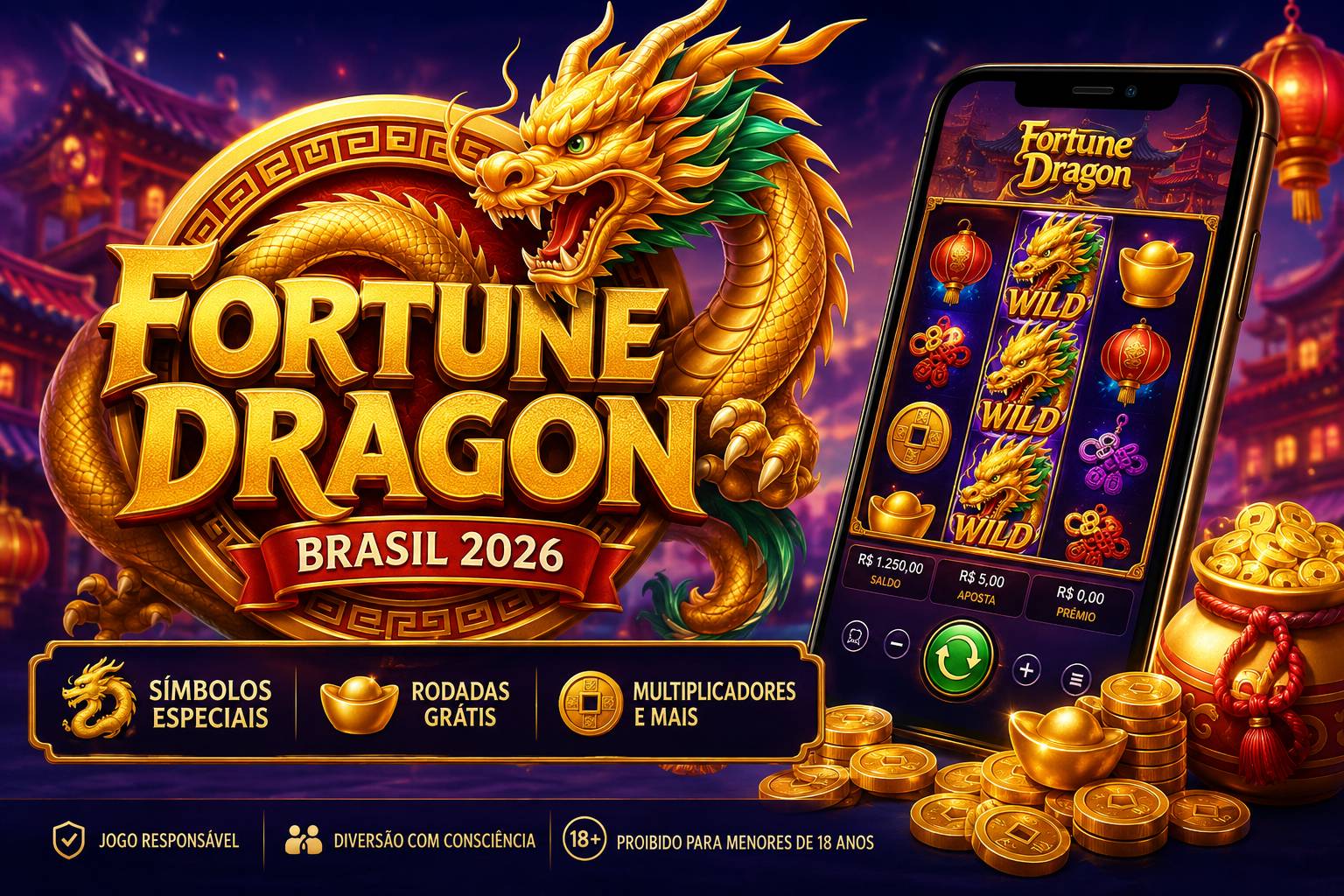 Fortune Dragon Brasil 2026: Como Funciona e Quais São Suas Principais Características
